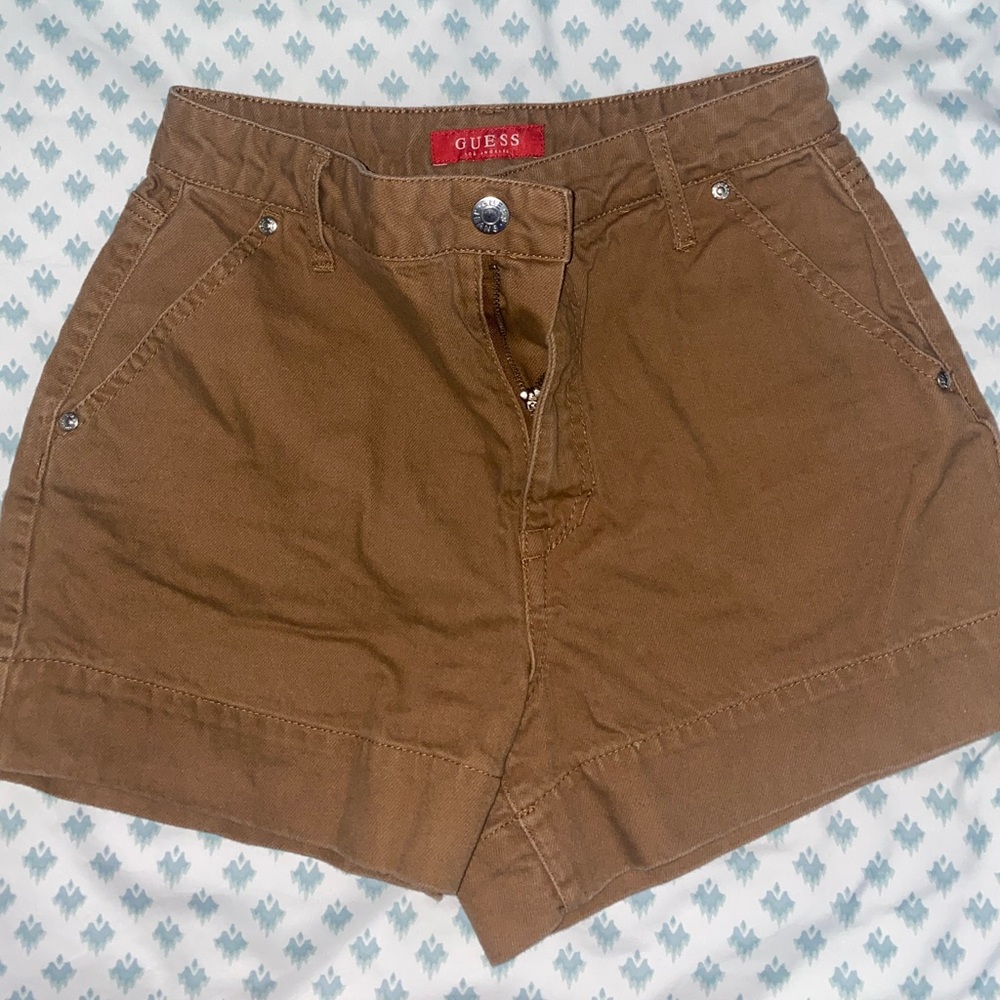 Guess brown shorts